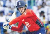  ?? AFP ?? Opener Jason Roy was England’s topscorer with 45.