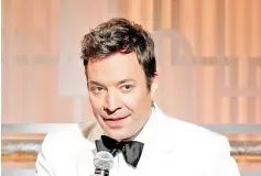  ??  ?? Fallon hosts the 74th Annual Golden Globe Awards show. — Reuters file photo