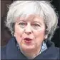  ?? REUTERS ?? PM Theresa May