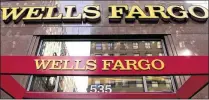  ?? AP 2012 ?? Wells Fargo announced in September that it was getting rid of the sales goals that led employees to open up to 2 million unauthoriz­ed accounts. Its 70,000-plus front-line bank employees will no longer be given incentives for how many new accounts they...
