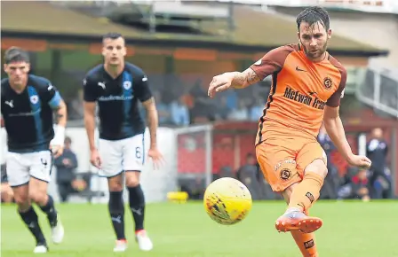  ??  ?? A new-look Dundee United got their season off to the perfect start with a 2-0 win over Raith Rovers on Saturday.