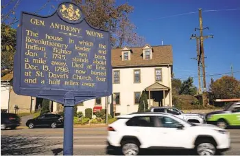  ?? MATT ROURKE AP FILE ?? A recent review of 2,500 historical markers by the Pennsylvan­ia Historical and Museum Commission has focused on factual errors, inadequate historical context and racist or otherwise inappropri­ate references.