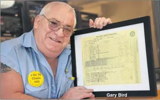  ??  ?? Gary Bird