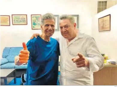  ?? D.A. ?? Chick Corea junto al concejal de Cultura, Diego Cruz.