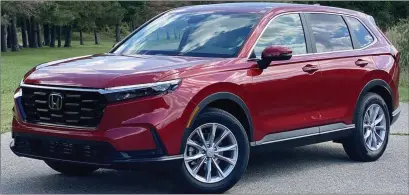  ?? ?? The 2023 Honda CR-V Hybrid AWD Sport Touring SUV