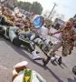  ?? (AFP) ?? The scene of an attack on a military parade in Iran