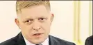  ??  ?? Slovenský premiér v demisi Robert Fico.