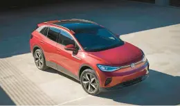  ?? VOLKSWAGEN ?? The 2023 Volkswagen ID.4.