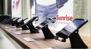  ?? KEY ?? Die Telecombra­nche ist im Umbruch: Sunrise soll für 6,8 Milliarden aufgekauft werden.