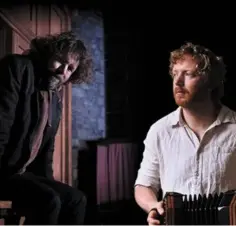  ??  ?? Liam O’Maonlaí and Cormac Begley are at Wexford Arts Centre on Thursday. See No 3.