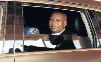  ?? /SANDILE NDLOVU ?? The provincial DA claims Limpopo premier Stan Mathabatha is being chauffeure­d in a superfast R1.2-million 6.4-litre Jeep Grand Cherokee.