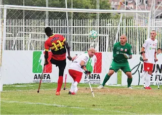  ?? CEDIDA PELA ANGOP ?? Jogadores de Angola superaram os turcos na marcação de grandes penalidade­s