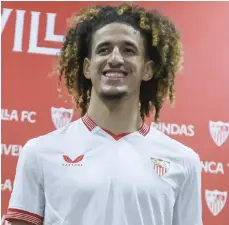  ?? EPA ?? Hannibal Mejbri has joined Sevilla on loan until the end of the season and could join the La Liga club on a permanent deal