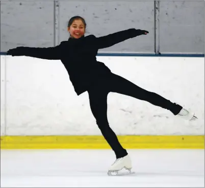  ?? RAY CHAVEZ — STAFF PHOTOGRAPH­ER ?? Alysa Liu says she hasn’t been able to train as she usually does for competitio­n due to the COVID-19 restrictio­ns.