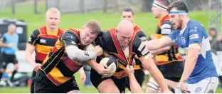  ??  ?? Cinderford were beaten at home by Bishop’s Stortford