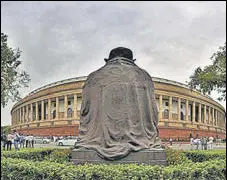  ?? HT FILE ?? Parliament on the 1st day of 17th Lok Sabha on June 17, 2019.