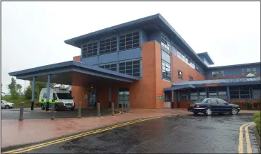  ??  ?? Hairmyres Hospital faced a surge in ice-related incidents