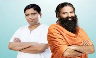  ??  ?? Acharya Balkrishna, CEO, Baba Ramdev