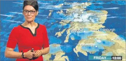  ??  ?? Dreich, baltic, droukit... there are plenty of choice phrases to describe our weather