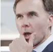  ??  ?? Bill Morneau