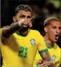  ?? ?? Gabigol no jogo de ontem