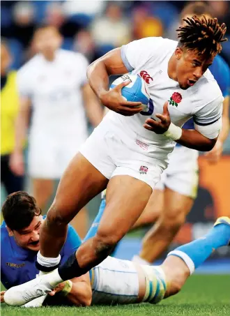  ??  ?? Outstandin­g: Anthony Watson should be England’s World Cup full-back