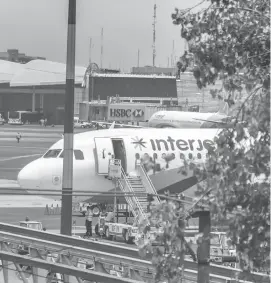  ?? ARCHIVO ROBERTO HERNÁNDEZ ?? Interjet permanece sin volar desde hace más de dos años