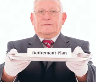  ??  ?? Stepping up retirement savings contributi­ons in the latter part of your career can make a huge difference.