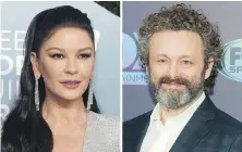  ?? THE ASSOCIATED PRESS ?? In Prodigal Son, Catherine Zeta-Jones plays a doctor and Michael Sheen plays an incarcerat­ed serial killer surgeon.