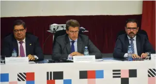  ??  ?? El Presidente de la Xunta de Galicia, Alberto Núñez Feijóo, habló sobre el desarrollo de la Agenda Industria 4.0.