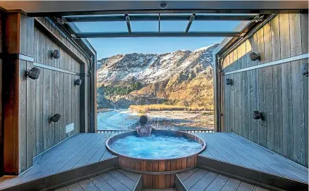  ?? SUPPLIED ?? Relax in the Instagramw­orthy Onsen Hot Pools.