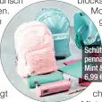  ??  ?? Schüttelpe­nnal in Mint & Pink, 6,99 €