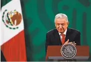  ?? Pedro Pardo / AFP via Getty Images ?? Homicides in Mexico remain very high under the rule of President Andrés Manuel López Obrador.