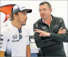  ??  ?? RAZONES. McLaren habla de la nueva aventura de Alonso.