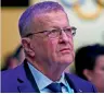  ??  ?? John Coates, senior internatio­nal Olympic official