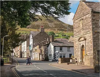  ?? ?? Magnet for bookworms and walkers: The Cumbrian market town of Sedbergh