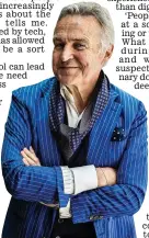  ??  ?? HONOURS for ageing actors would not just strike a sour note during the crisis, but they shouldn’t happen at any time, according to Cold Feet star Robert Bathurst. ‘It’s questionab­le why anyone thinks an actor should be given a gong,’ he tells The Oldie magazine. ‘The profession gets recognitio­n enough — and a “K” doesn’t make you a better actor. Most honours citations for actors should read: “For services to their career.”’