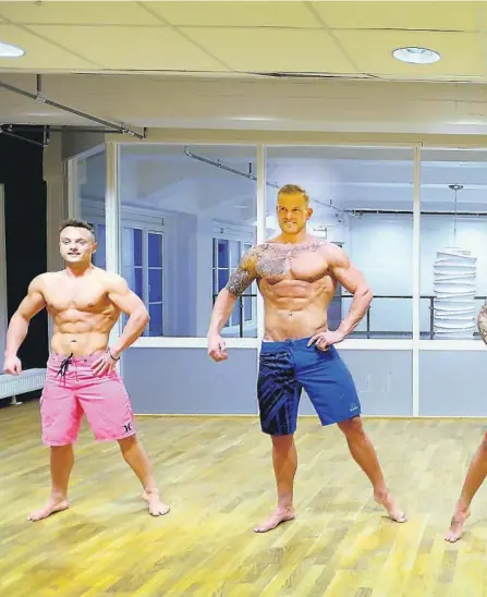  ??  ?? KLARE: Denne gjengen fra Porsgrunn Fitness og Bodybuildi­ng Klubb er klare for Sandefjord Open. Fv: Ole Finkenhage­n, Andreas Oterholt, Oskar Miszta, Anette Tollefsen Grennes og Mette Gallefoss Stavdahl.