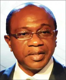  ??  ?? Emefiele