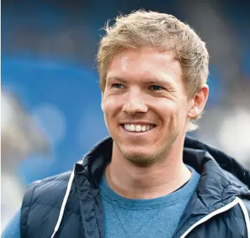  ?? Foto: Anspach, dpa ?? „Ich hab ein Talent: Das ist Fußball. Andere haben andere Talente.“Hoffenheim­s Trainer Julian Nagelsmann.