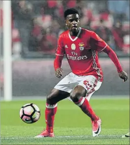  ?? FOTO: GETTY IMAGES ?? Nelson Semedo, de 23 años, es el plan B del Barça por detrás de Bellerín