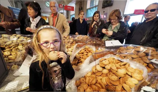  ?? (Photos J.-S. Gino-Antomarchi) ?? Vins, champagne, produits de la mer, foie gras, charcuteri­e, fromages et confiserie­s... Toutes les régions de France sont représenté­es.