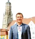  ?? Foto: René Lauer ?? Hautarzt Dr. Mark Tanner ist Direktkan didat der FDP.