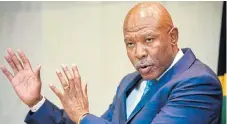  ?? Mavunda ?? On guard: Reserve Bank governor Lesetja Kganyago says the country must guard against policy mistakes that could leave it in deeper trouble./Freddy