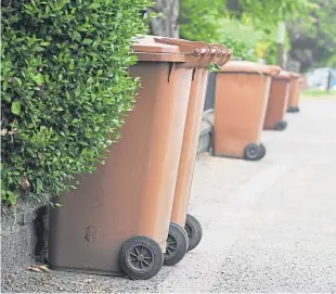  ??  ?? A correspond­ent believes cutting brown bin collection­s make no sense.