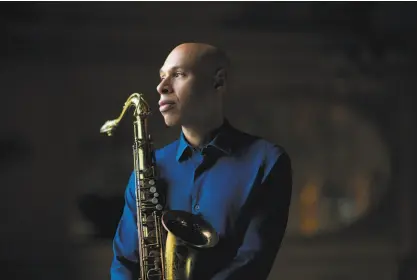  ?? Heidi Zeiger Photograph­y ?? Acclaimed saxophonis­t Joshua Redman will perform alongside Zakir Hussain, Joel Ross and Zachary Moses Ostroff July 1 at Stanford’s Frost Amphitheat­er.