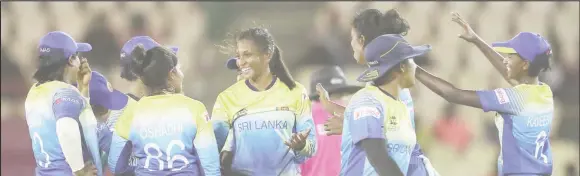  ?? (ICC photo) ?? Sri Lanka celebrates