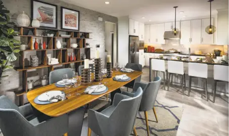  ?? SHEA HOMES ?? The homes at Harmony at Sage in Livermore offer the ease of ground floor, single-level living.