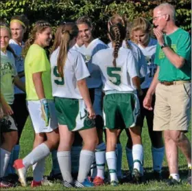  ?? DIGITAL FIRST MEDIA FILE PHOTO ?? Tom O’Donnell has announced his retirement as head coach of LC girls soccer.