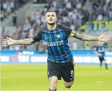  ??  ?? Mauro Icardi, de 25 años, ya tuvo pláticas en el pasado con Florentino Pérez. El club español vuelve a la carga.